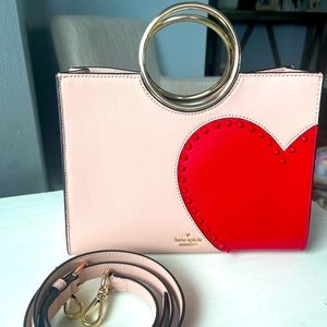 Amazing EUC Kate Spade ♥️ Heart Bag ♥️